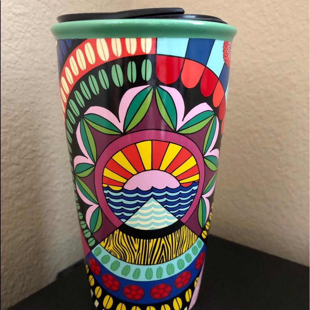 ☕️STARBUCKS☕️ “Jessie&Katey”ceramic tumbler $40